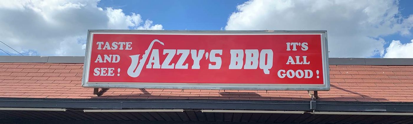 Jazzy's BBQ Header Sign